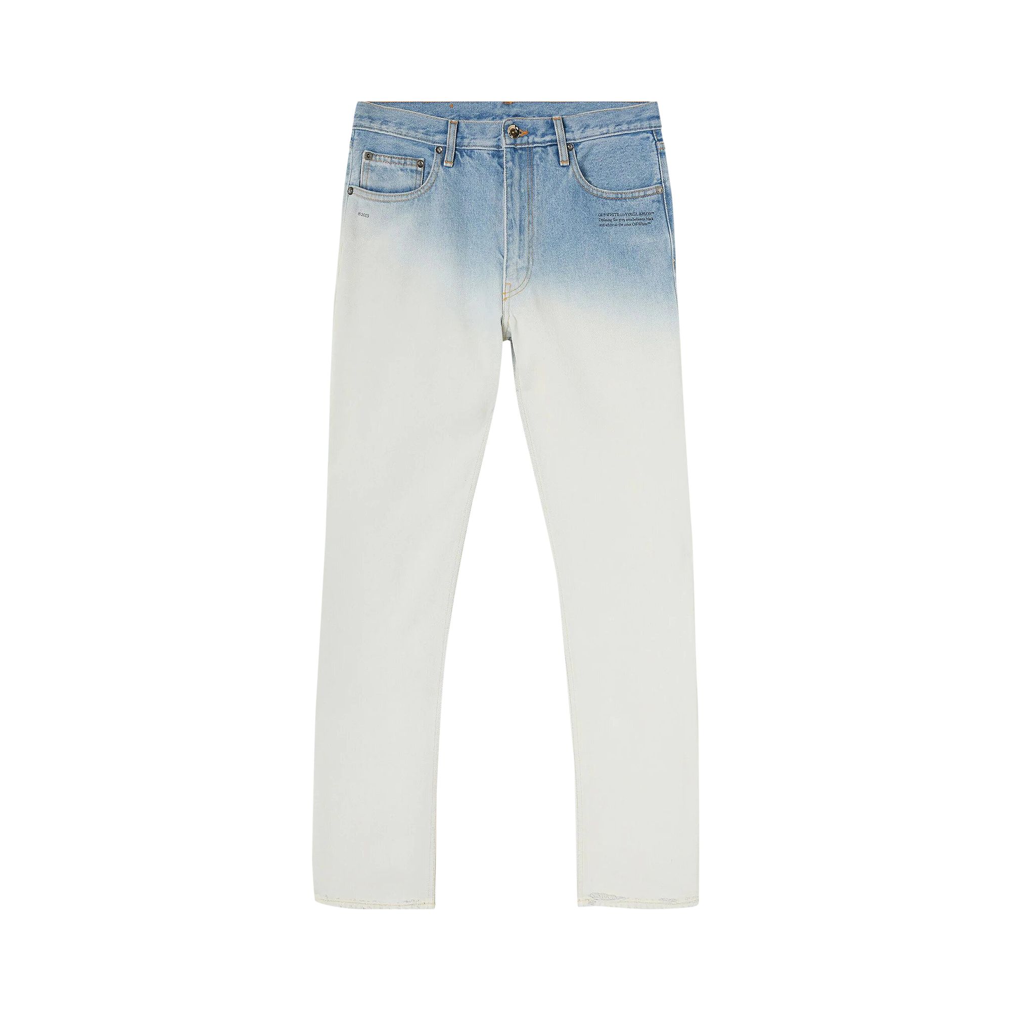 Off-White Corp Skinny Jeans 'Blue' | Men's Size 31