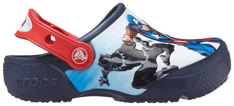 Marvel x Crocs Classic Clog Kids Avengers Patch