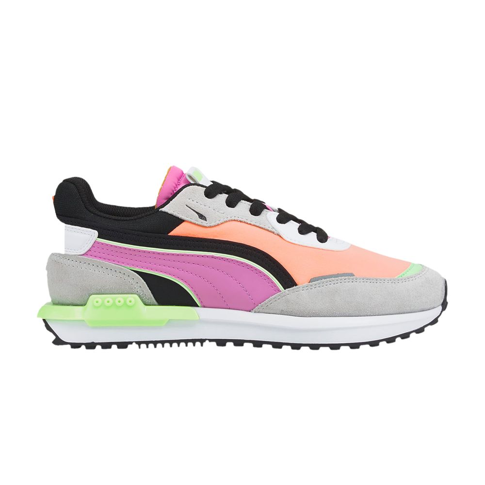 Puma City Rider 'Grey Violet Fizzy Melon' | Multi-Color | Men's Size 10.5 - 382044-12