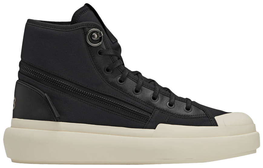 Buy Adidas Y 3 Ajatu Court High Black Cream White HQ5967 GOAT