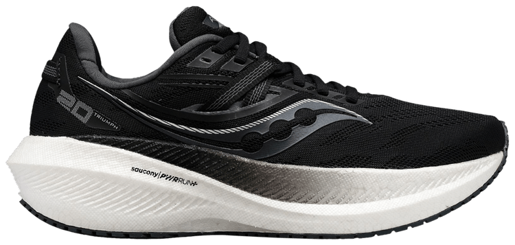Saucony Wmns Triumph 20 Wide Black White