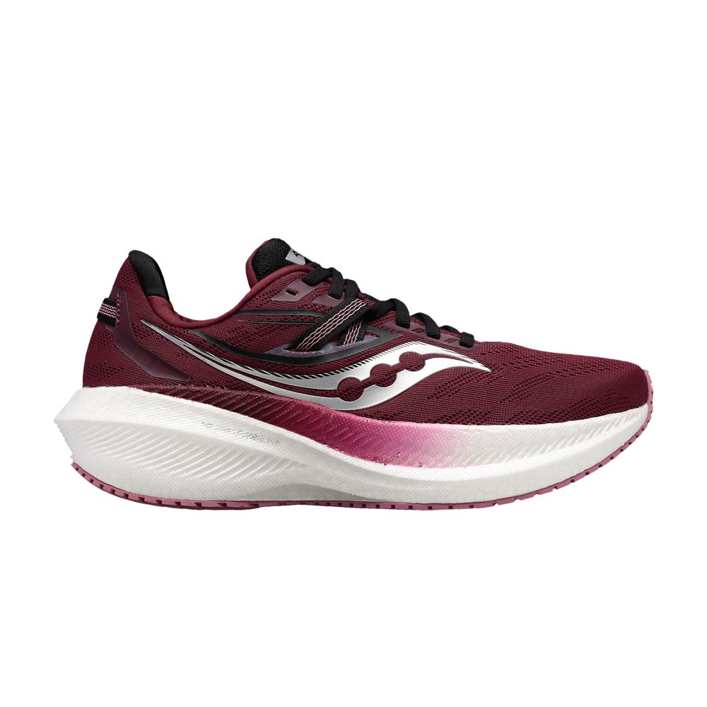 Pre-owned Saucony Wmns Triumph 20 Wide 'sundown Rose' In Purple