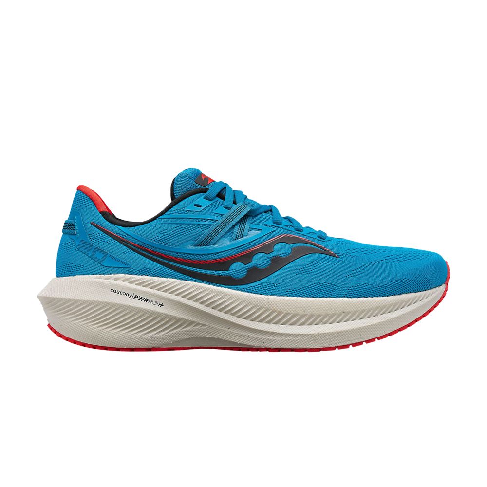 Pre-owned Saucony Triumph 20 'ocean Redrock' In Blue