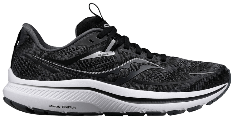 Saucony Omni 21 Wide Black White