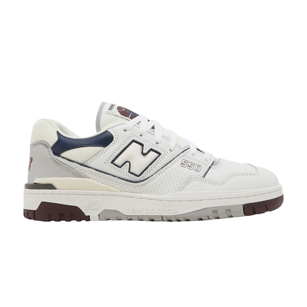 New Balance 550 'White Indigo Burgundy' | Men's Size 11.5