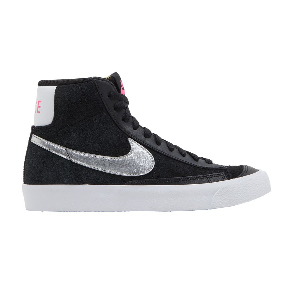Nike Wmns Blazer Mid Vintage '77 'Black Metallic Silver' | Women's Size 5.5