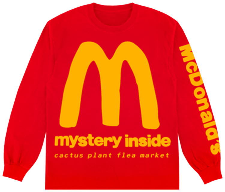 CPFM × McDonald'sロンT【L】 MCDONALDS -