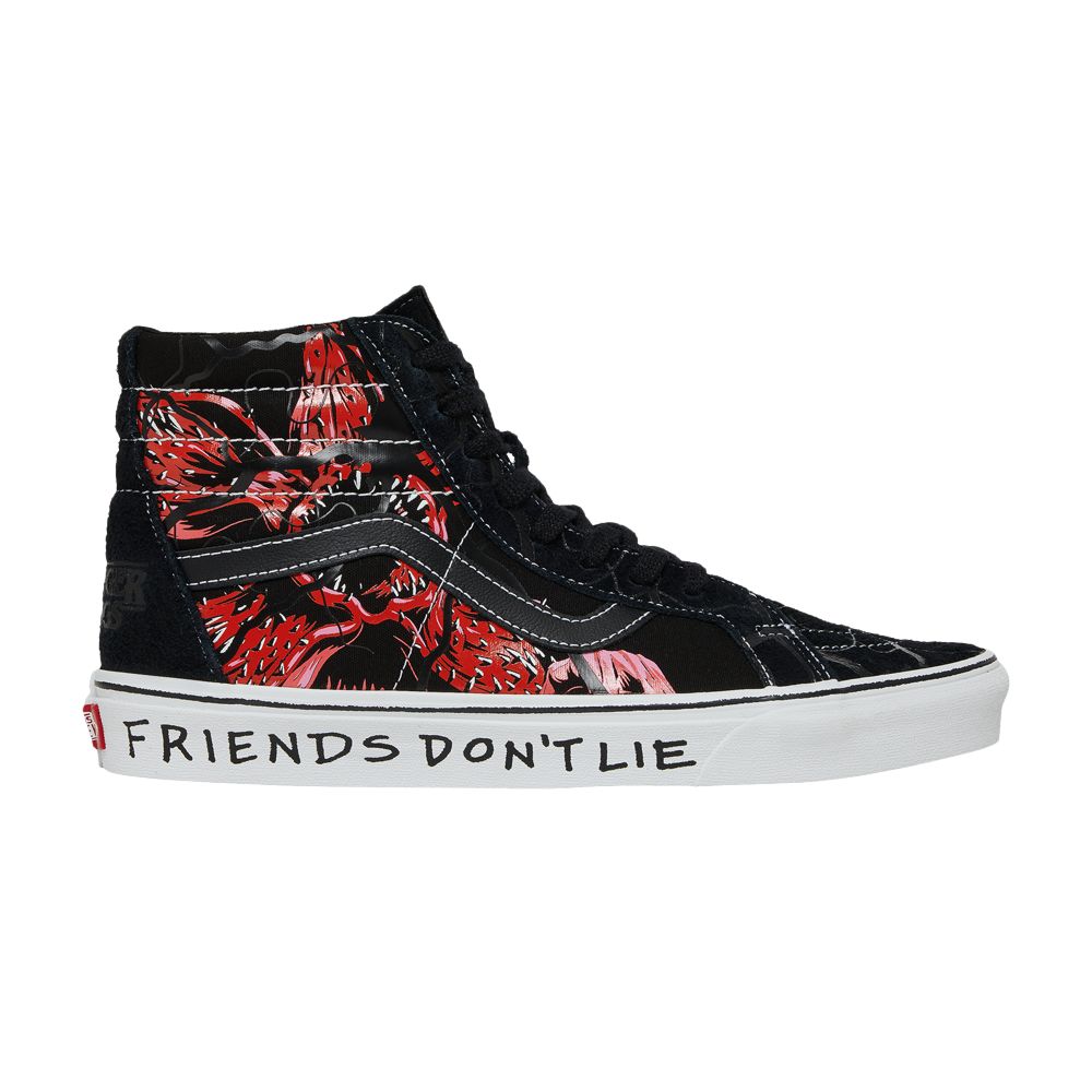 Vans Stranger Things x Sk8-Hi Reissue 'Upside Down' | Black | Men's Size 6
