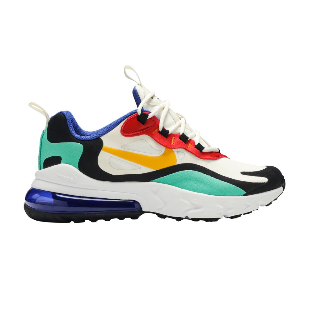 Nike Air Max 270 React GS 'Bauhaus' | Multi-Color | Kid's Size 6.5
