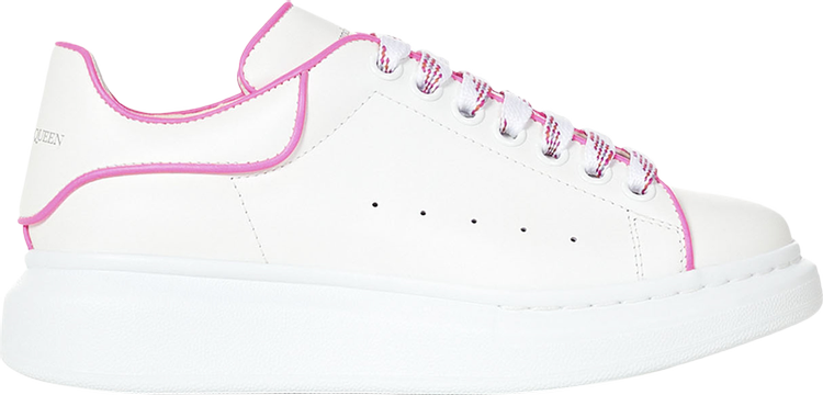 Buy Alexander Wmns Mcqueen WIBNI \'White Oversized Pink\' 9757 - GOAT 697600 Fluo | Sneakers
