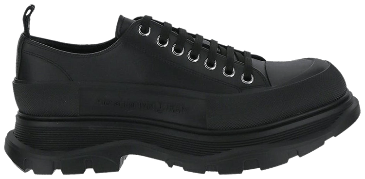 Buy Alexander McQueen Tread Slick Lace-Up 'Black' - 705662