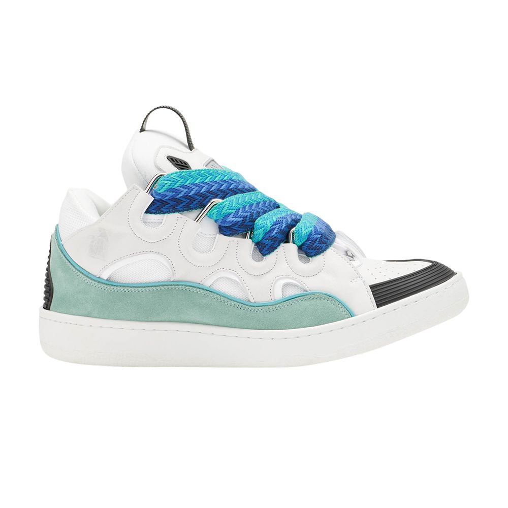 Lanvin Lanvin Curb Sneakers 'White Green' | Men's Size 43