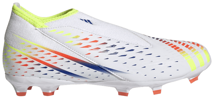 Adidas Predator Edge3 Laceless FG J Al Rihla Pack   White