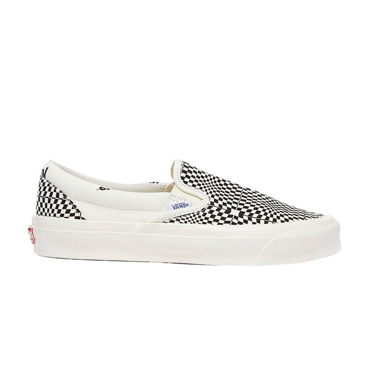 Buy OG Classic Slip On LX Optical Checkerboard Black Marshmallow VN0A45JK1Z3 GOAT SA
