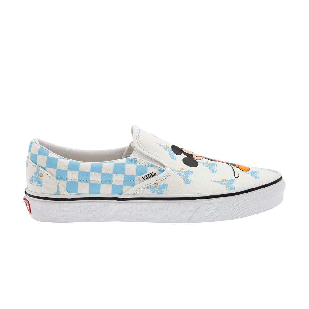 Pre-owned Vans Disney X Classic Slip-on '50th Anniversary - Mickey Mouse' In Blue
