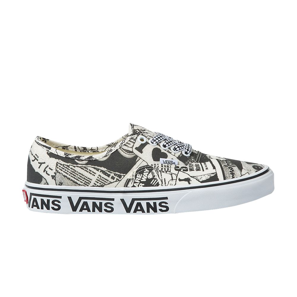Pre-owned Vans Authentic 'collage - Black'