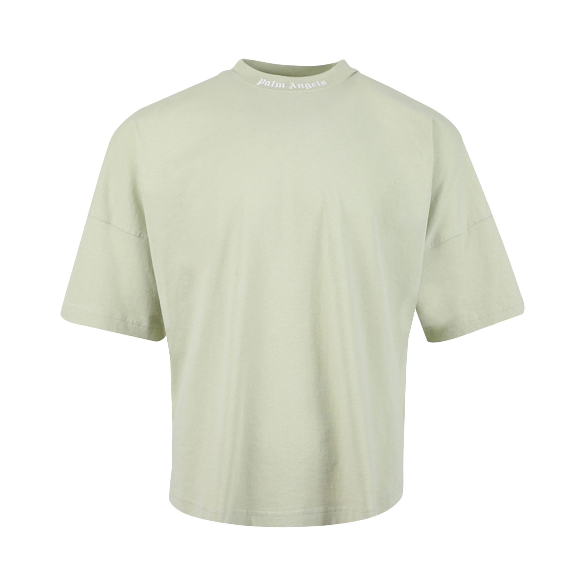 Palm Angels Classic Logo Over Tee 'Mint/White' | Green | Men's Size S