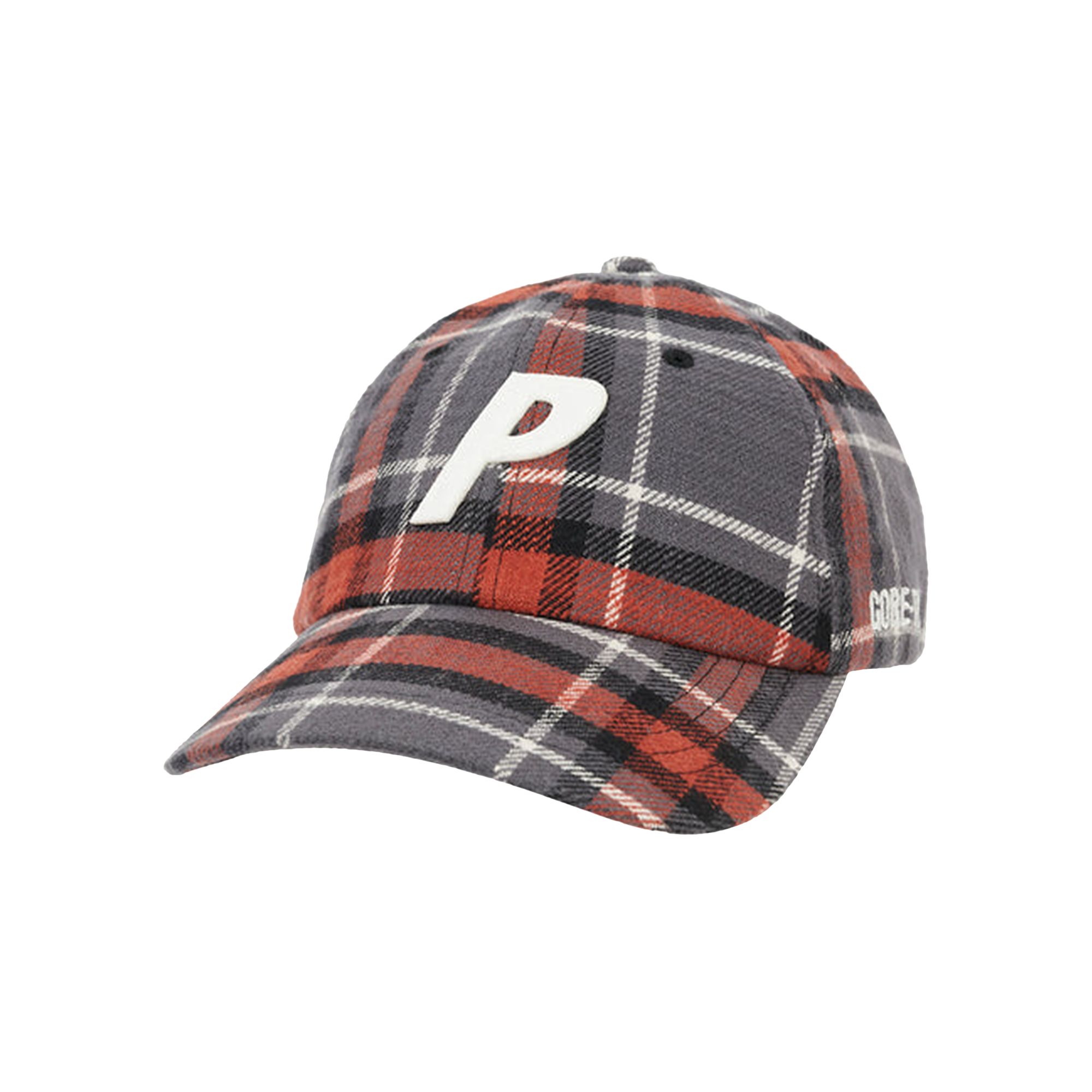 Palace Gore-Tex Plaid P 6-Panel 'Grey Check' | Multi-Color | Men's Size Onesize
