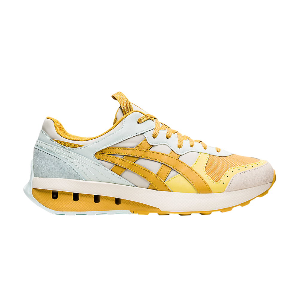Pre-owned Asics Un1-s Jogger X81 'bright Gold' In Yellow