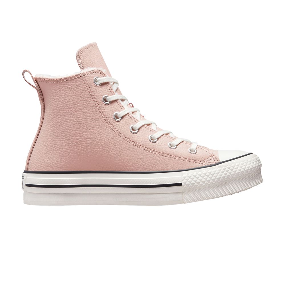 Pre-owned Converse Chuck Taylor All Star Lift Platform High Gs 'stone Mauve' | Pink | Kid's Size 5.5