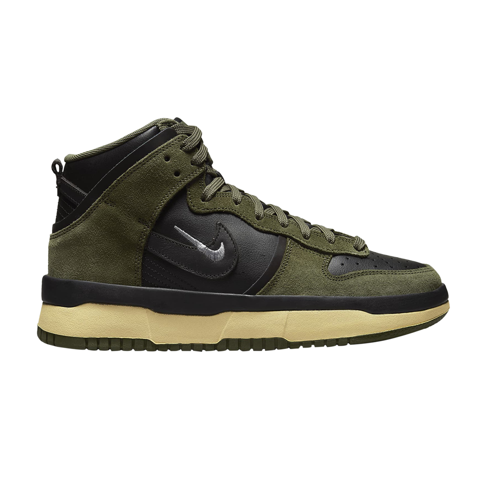 Pre-owned Nike Wmns Dunk High Up 'medium Olive' In Green