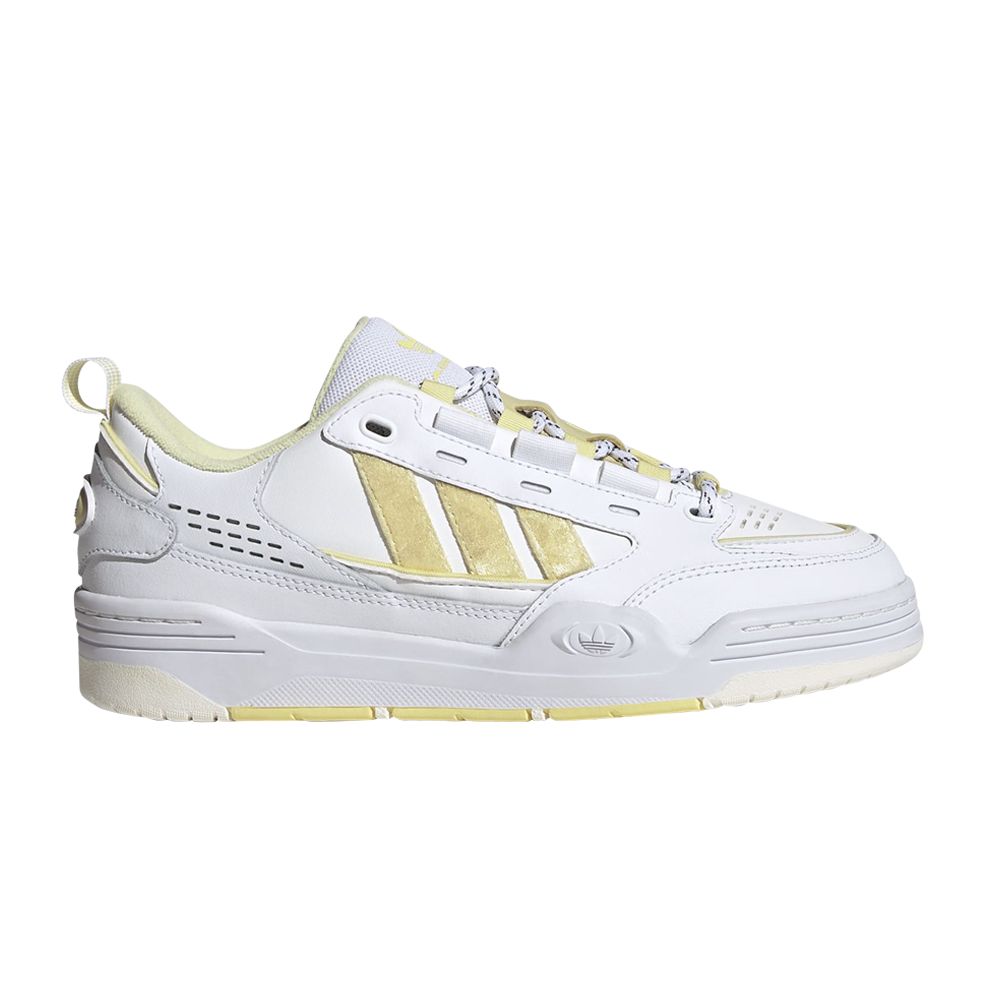 Pre-owned Adidas Originals Wmns Adi2000 'white Almost Yellow Velvet'