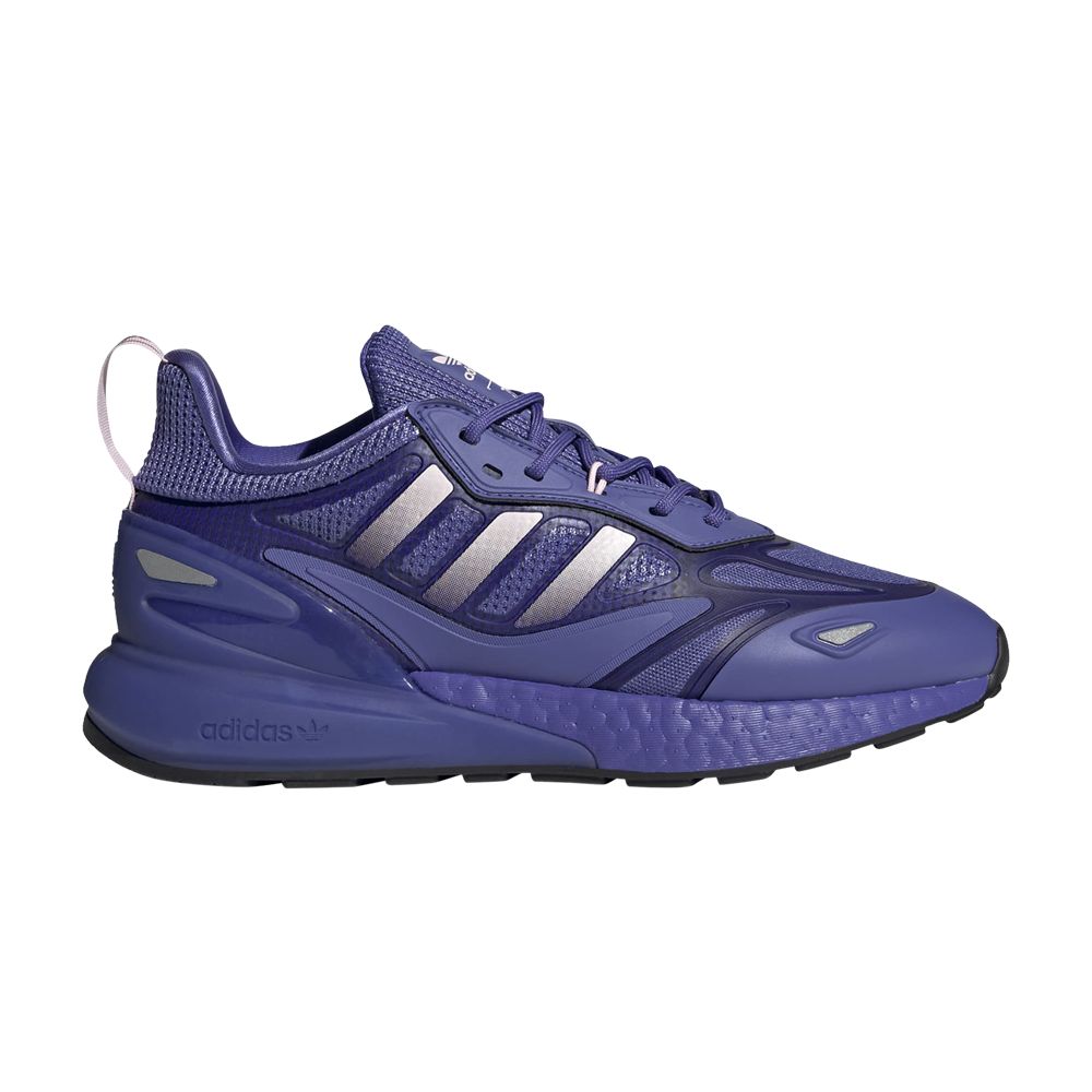ADIDAS ORIGINALS WMNS ZX 2K BOOST 2.0 'PURPLE SILVER METALLIC'