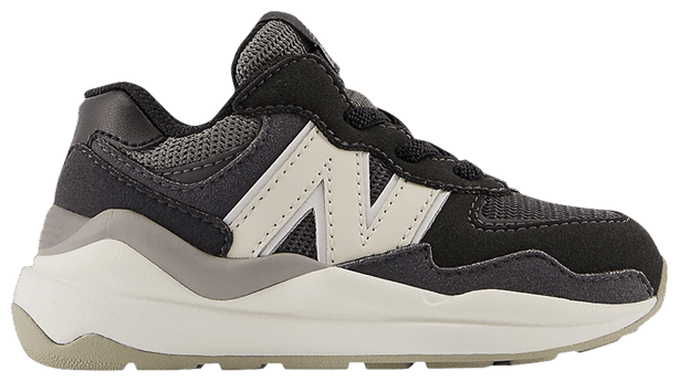 New Balance 5740 Bungee Toddler Wide Black Moonbeam