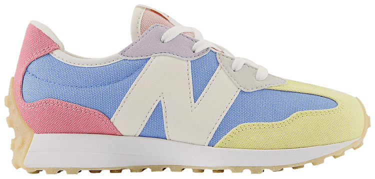 New Balance 327 Little Kid Yellow Blue Red