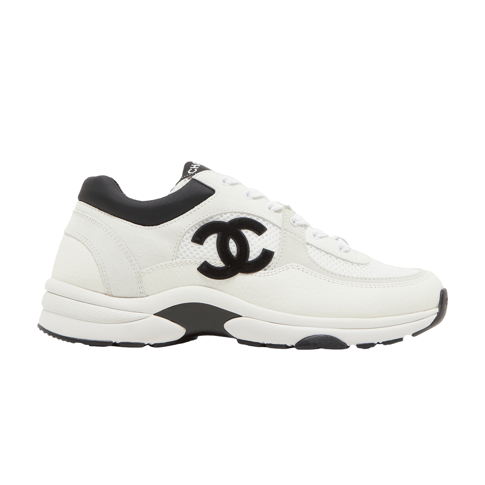 All white chanel sneakers clearance