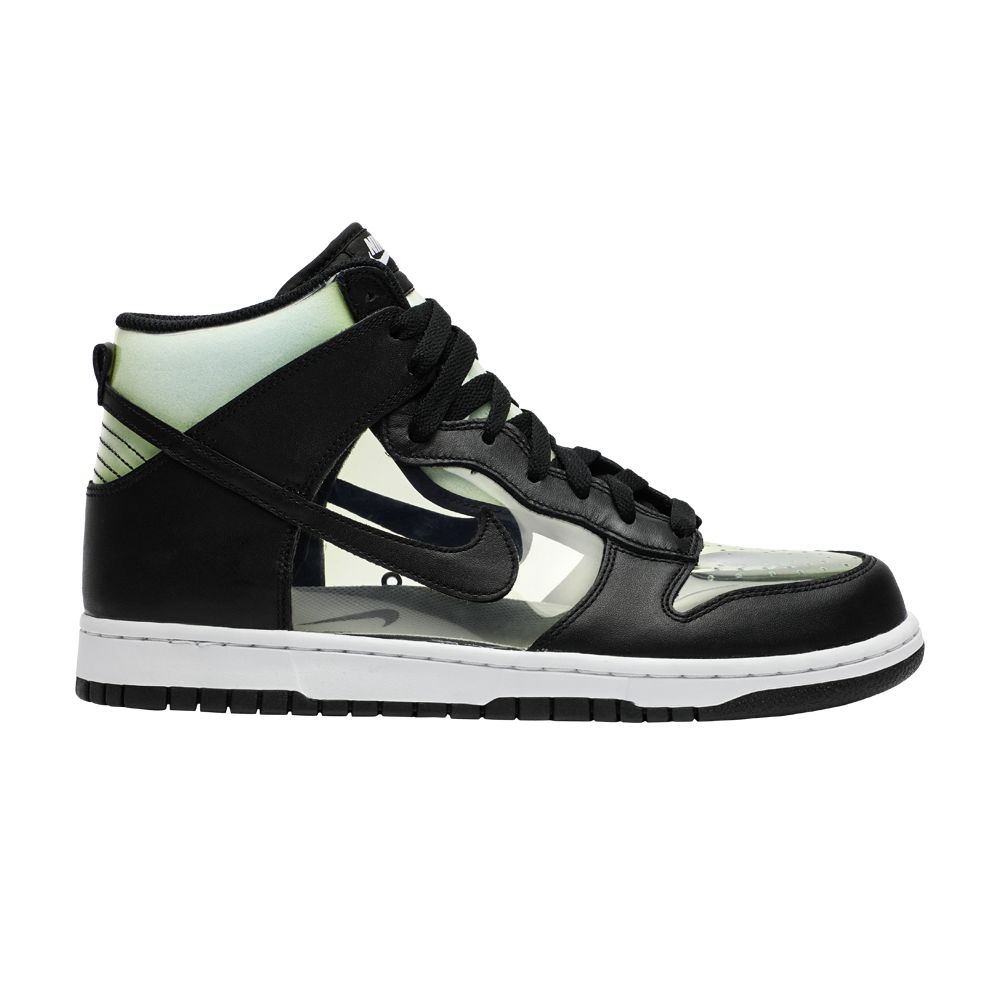 Nike Comme des Garçons x Dunk High Retro 'Clear' | Black | Men's Size 11