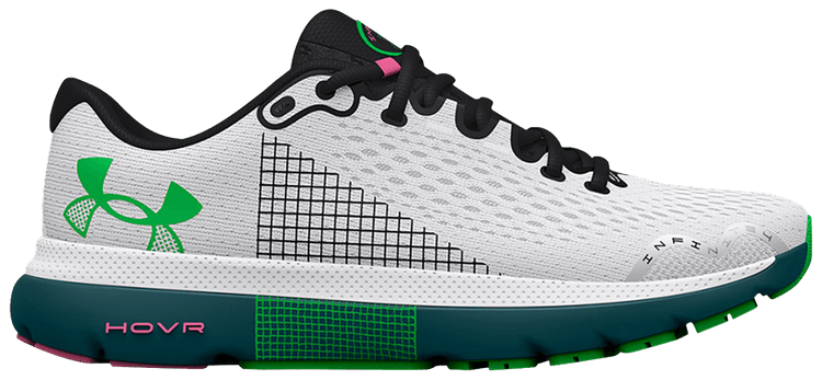Under Armour HOVR Infinite 4 White Tourmaline Teal