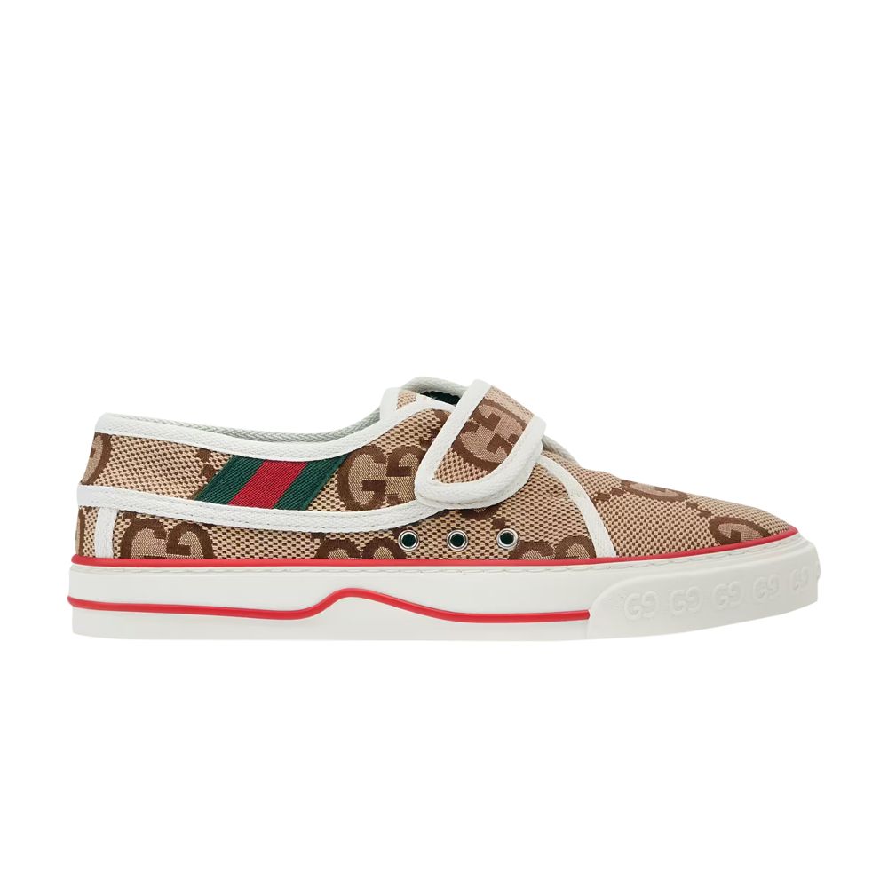 Gucci Wmns Tennis 1977 Velcro 'Jumbo GG - Beige' - 692918-UKO70-2584