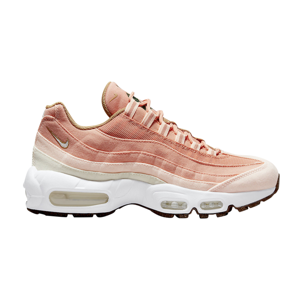 Pre-owned Nike Wmns Air Max 95 Se 'cork - Apricot Agate' In Pink