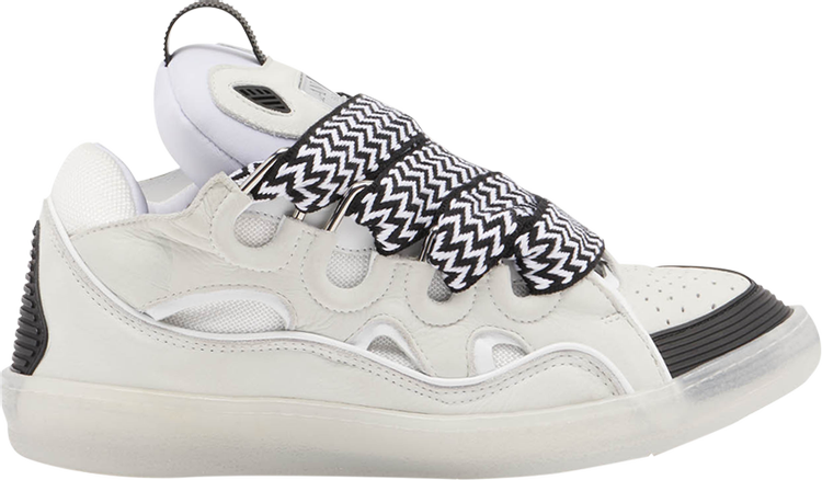 Lanvin Curb Sneakers 'White Transparent'