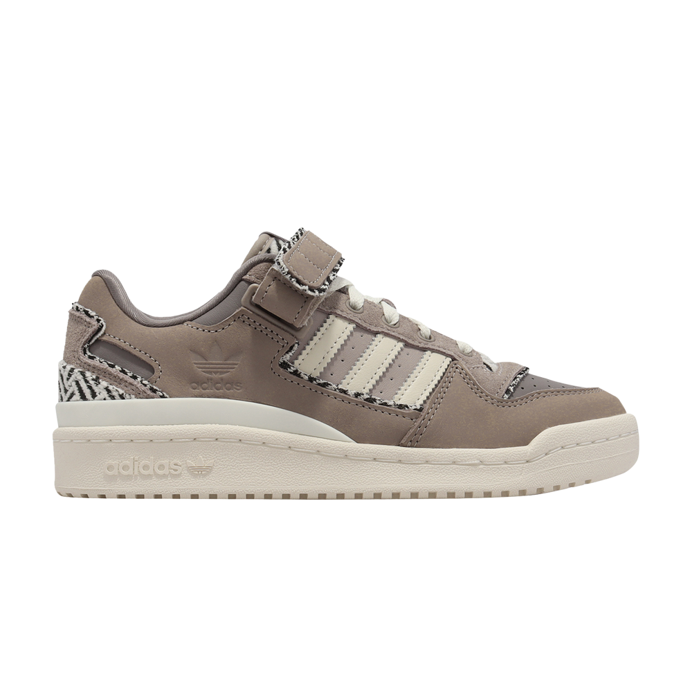 Pre-owned Adidas Originals Wmns Forum Low 'criss-cross Pattern - Taupe Oxide' In Brown