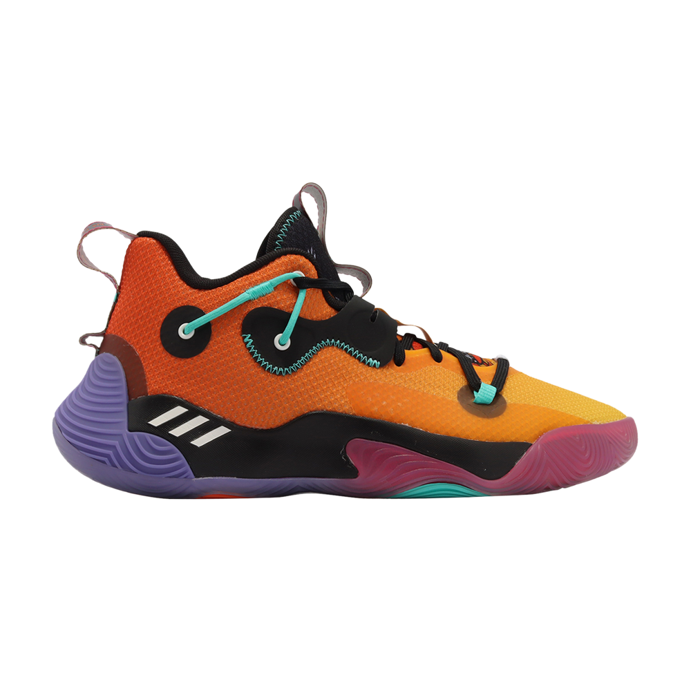 Pre-owned Adidas Originals Harden Stepback 3 'day Of The Dead' In Orange