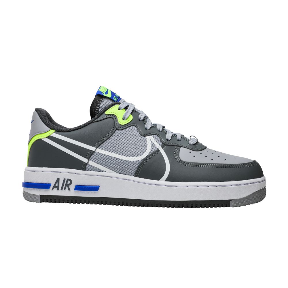 Nike Air Force 1 React 'Wolf Grey' | Men's Size 3.5