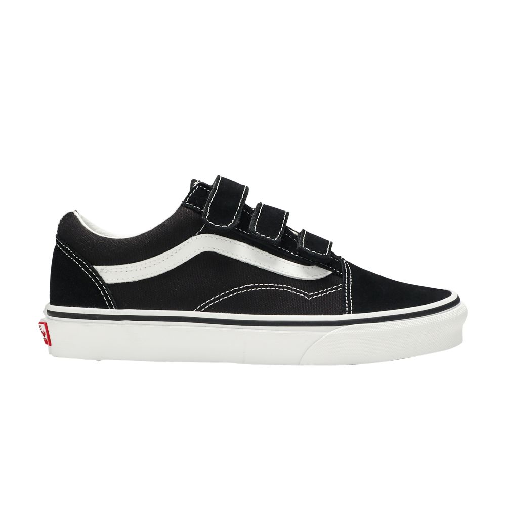Vans Old Skool Velcro 'Suede' | Black | Men's Size 4.5