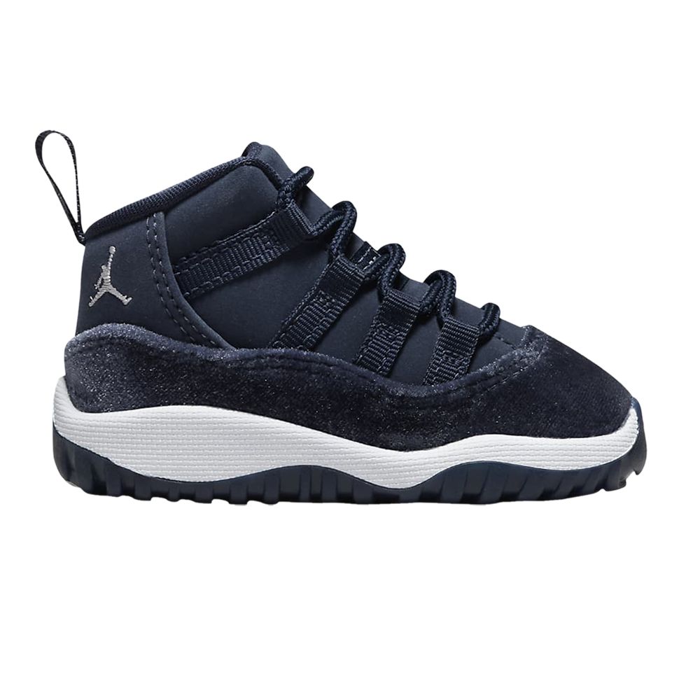 Pre-owned Air Jordan 11 Retro Td 'midnight Navy Velvet' | Blue | Infant Size 10