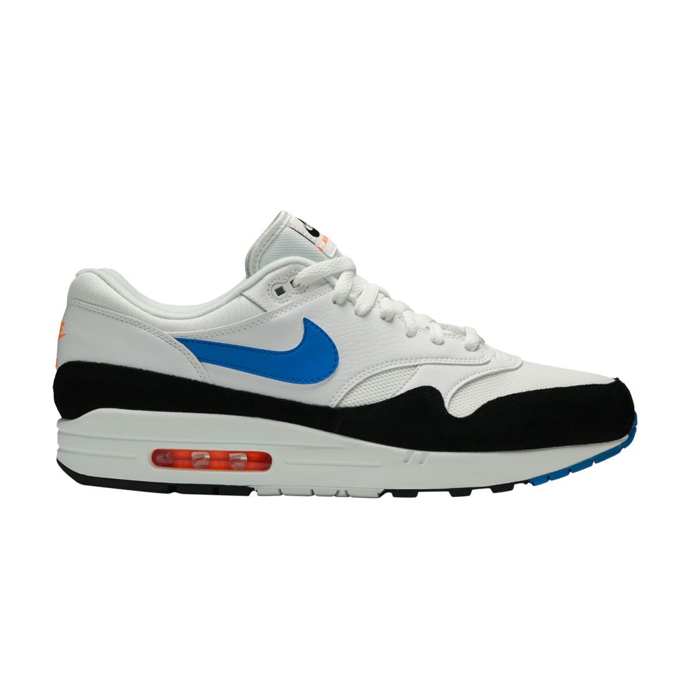 Nike Air Max 1 'Photo Blue Total Orange' | White | Men's Size 8
