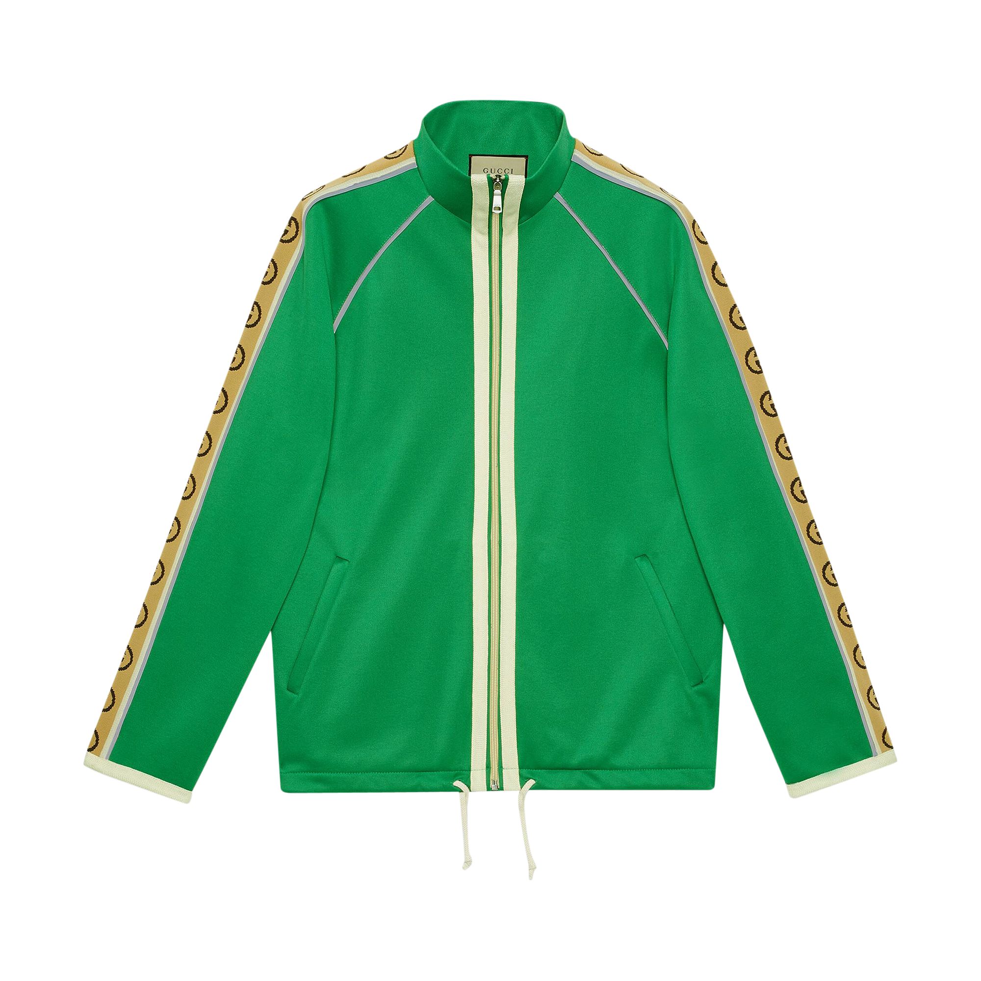 Pre-owned Gucci Zip Over Jacket 'green' | Men's Size S