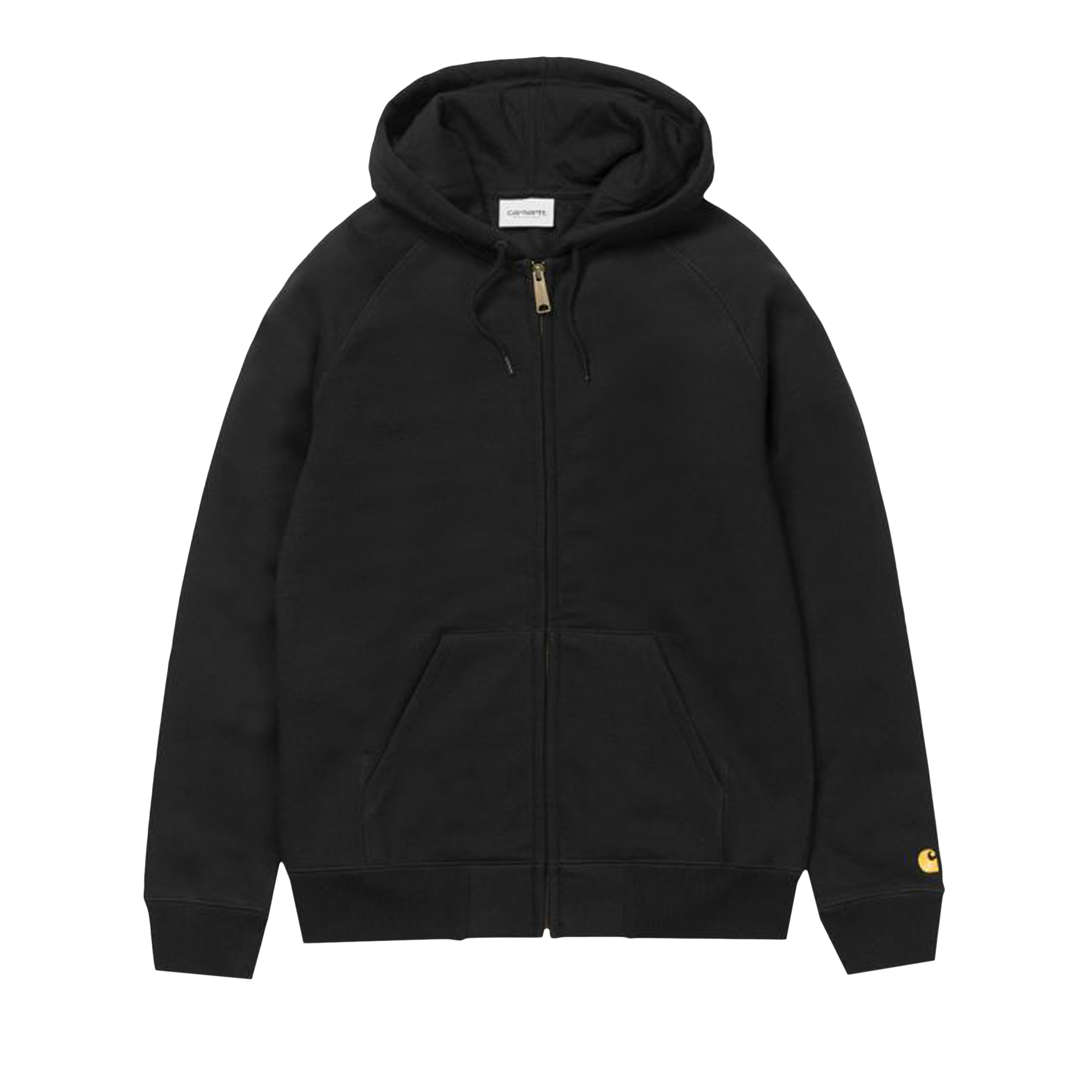 Pre-owned Carhartt Wip Hooded Chase Jacket 'black'