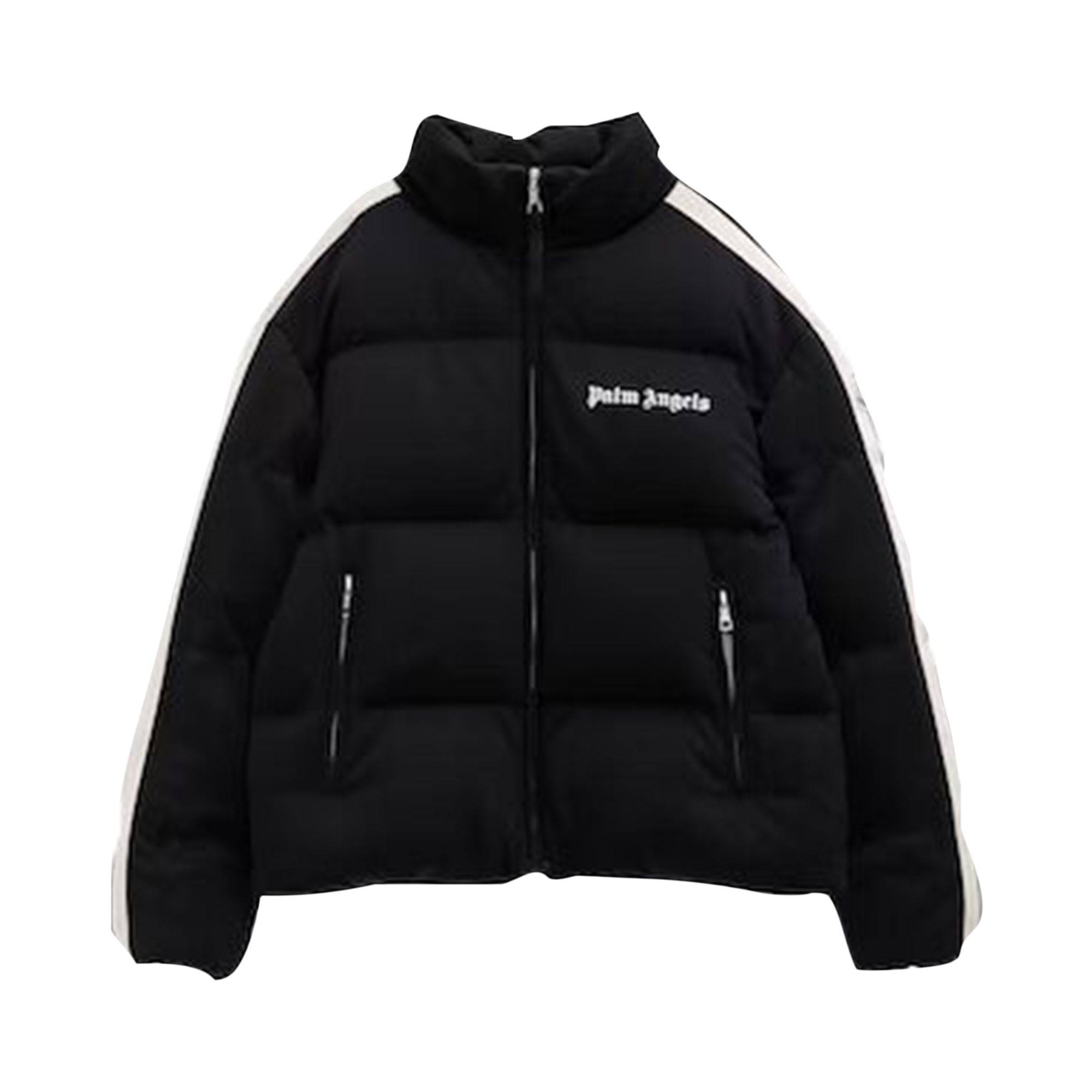 Palm Angels Classic Track Down Jacket 'Black/White' | Men's Size S