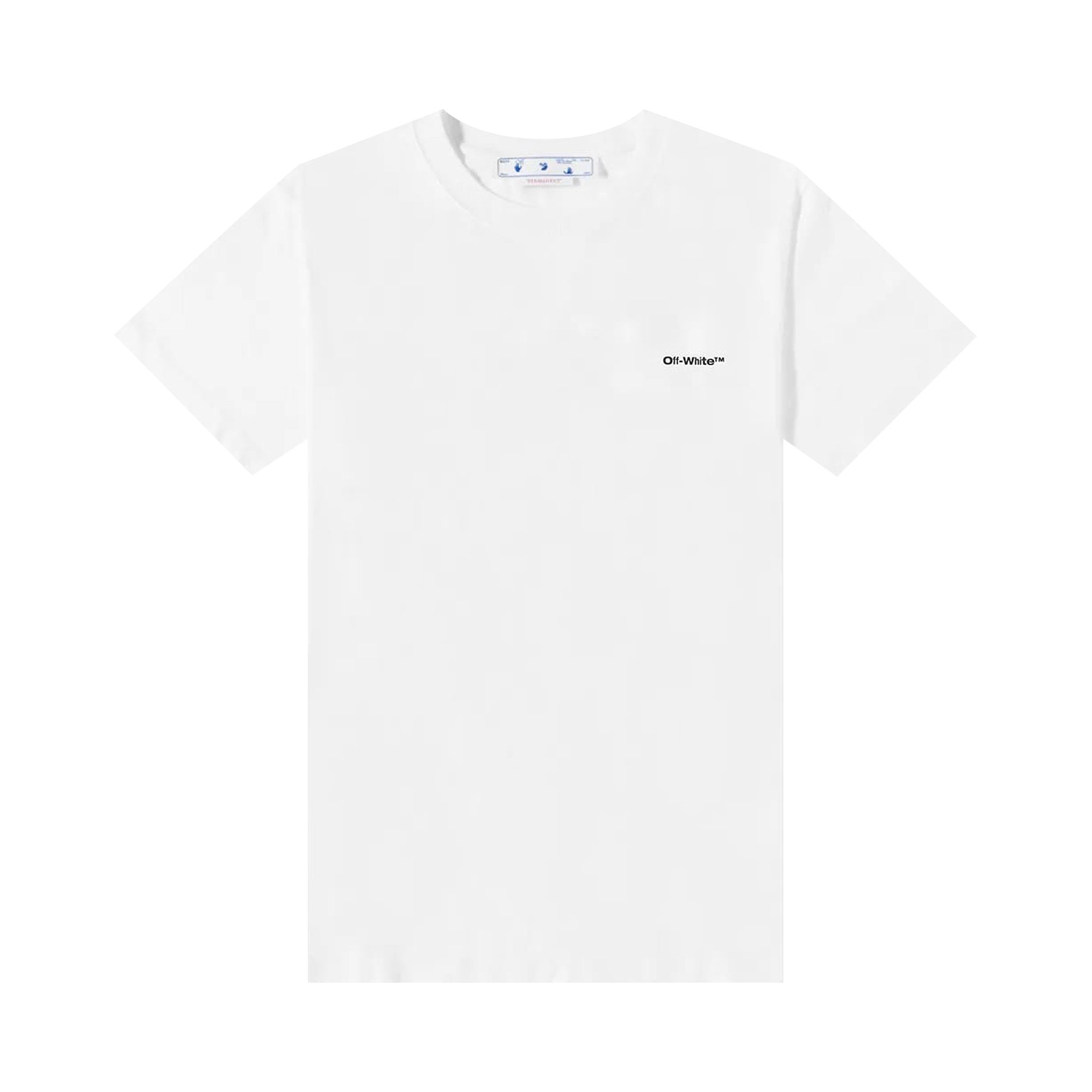 Off-White Wave Diag T-Shirt 'White' | Men's Size S