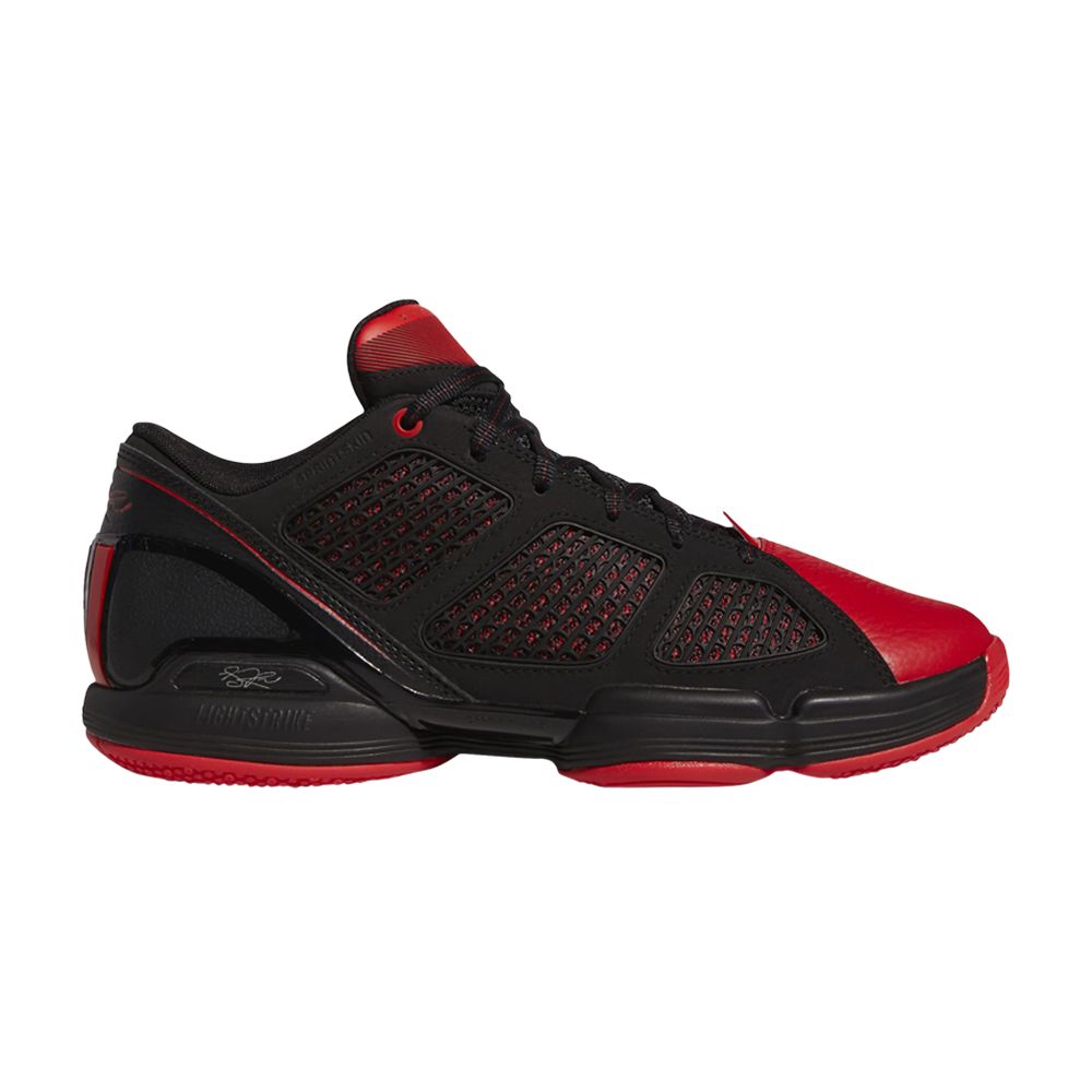 adidas Adizero Rose 1.5 Low Restomod 'Black Vivid Red' | Men's Size 9