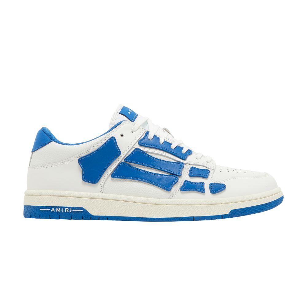Amiri Amiri Skel Top Low 'White Blue' | Men's Size 44