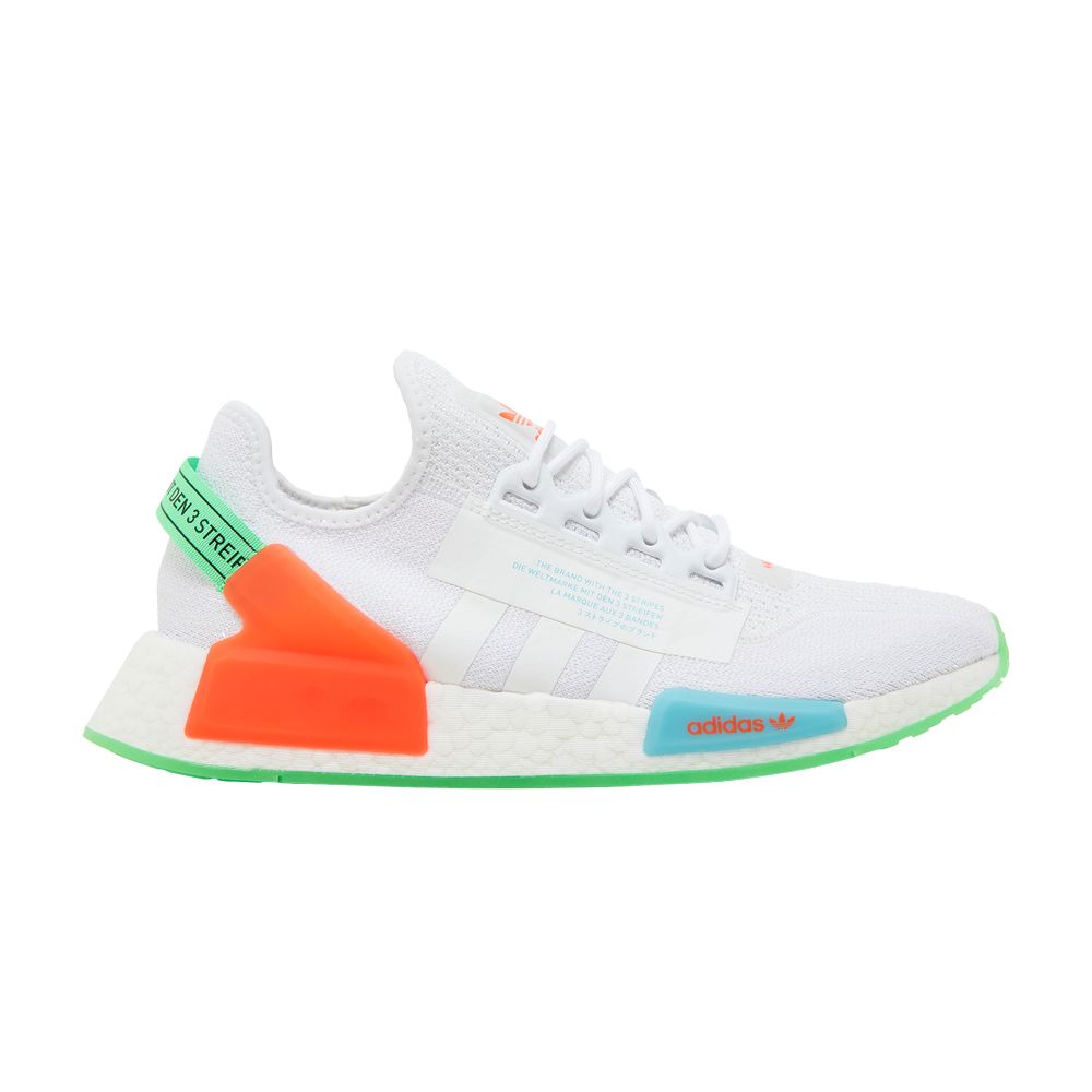 adidas NMD_R1 V2 'Glow In The Dark - White Sonic Ink' | Men's Size 10