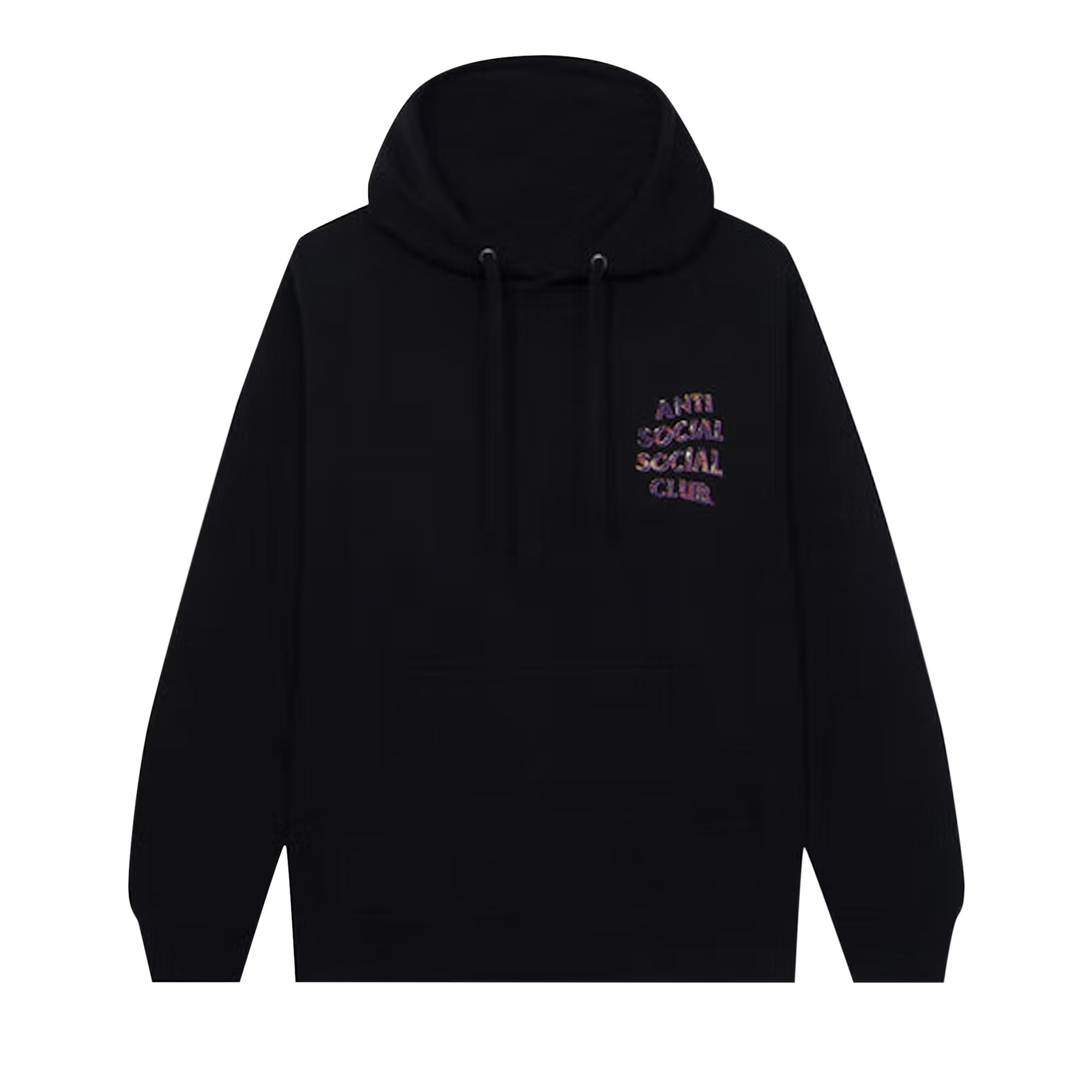 Anti Social Social Club Layer Lock Black Hoodie 'Black' | Men's Size S