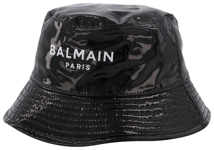 【Balmain】ロゴウールブレンドバケットハット Buy Balmain hats: New & Pre-Owned | GOAT